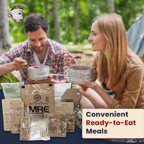 12 Pack MRE with Flameless Heaters and Freeze Dried Meals J99829