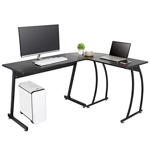 White L Shaped Corner Desk E883360