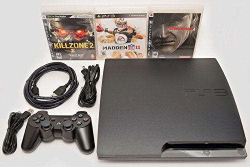 320gb Playstation 3 Game Console with 3 Games G42774