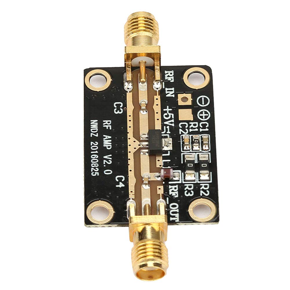 Low Noise Ultra Bandwidth Amplifier LNA 0.05-4GHz NF=0.6dB RF FM HF VHF UHF WideBand Non Reflective Design Frequency Capability Ham Radio with High Isolation RF Amplifier D24877
