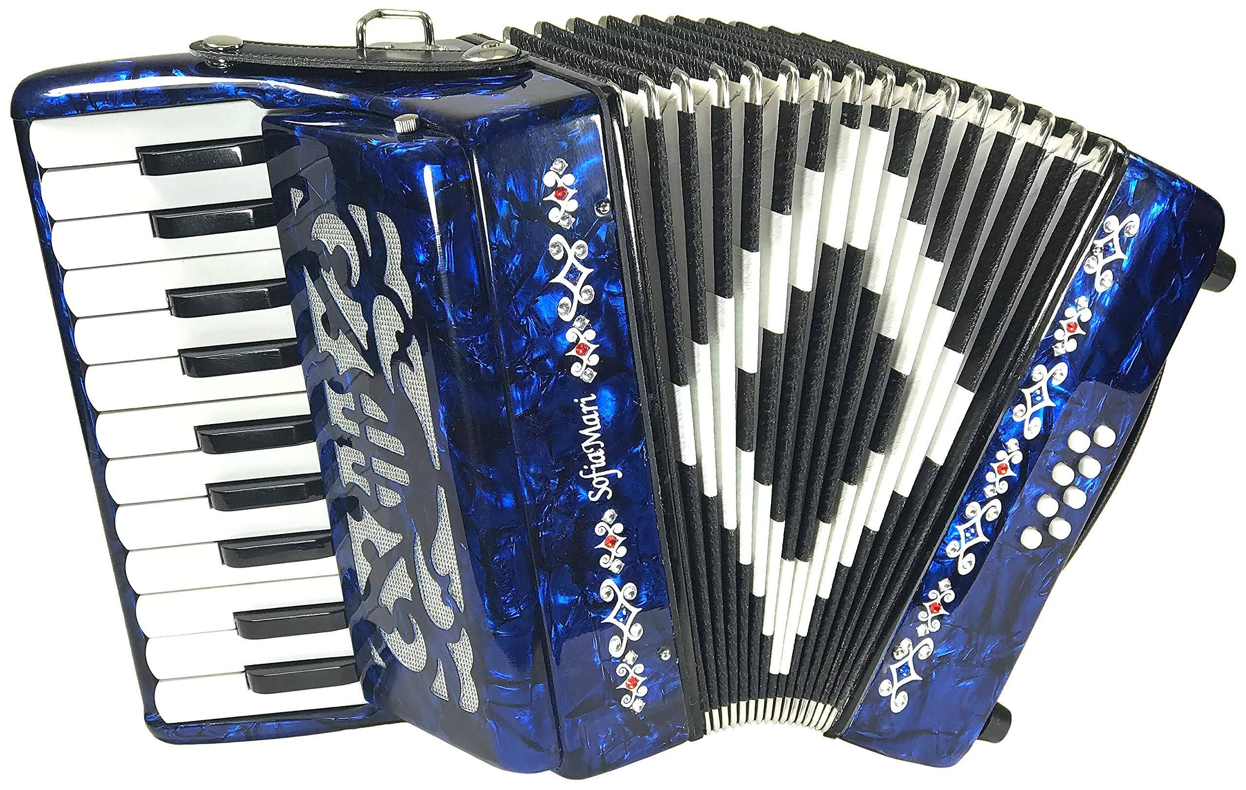Dark Blue Pearl Accordion Z7817