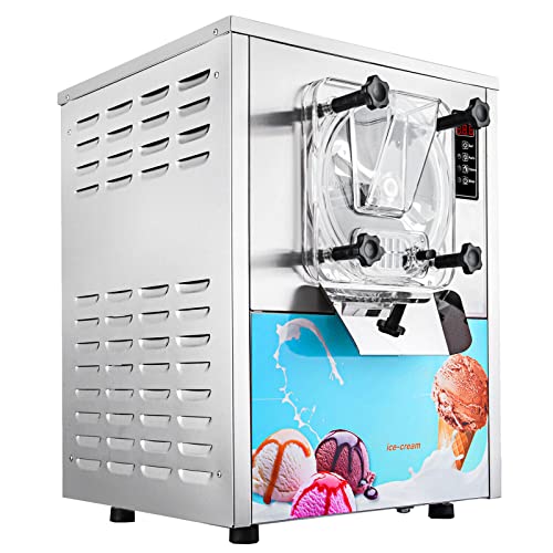 Commercial Ice Cream Machine 1400W 20/5.3 Gph Hard Serve Ice Cream Maker with LED Display Screen M590174