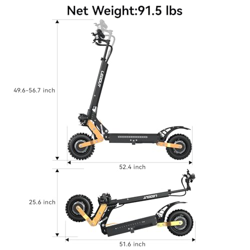 Electric Scooter, 5600W Motor, 59Mi Range C2347