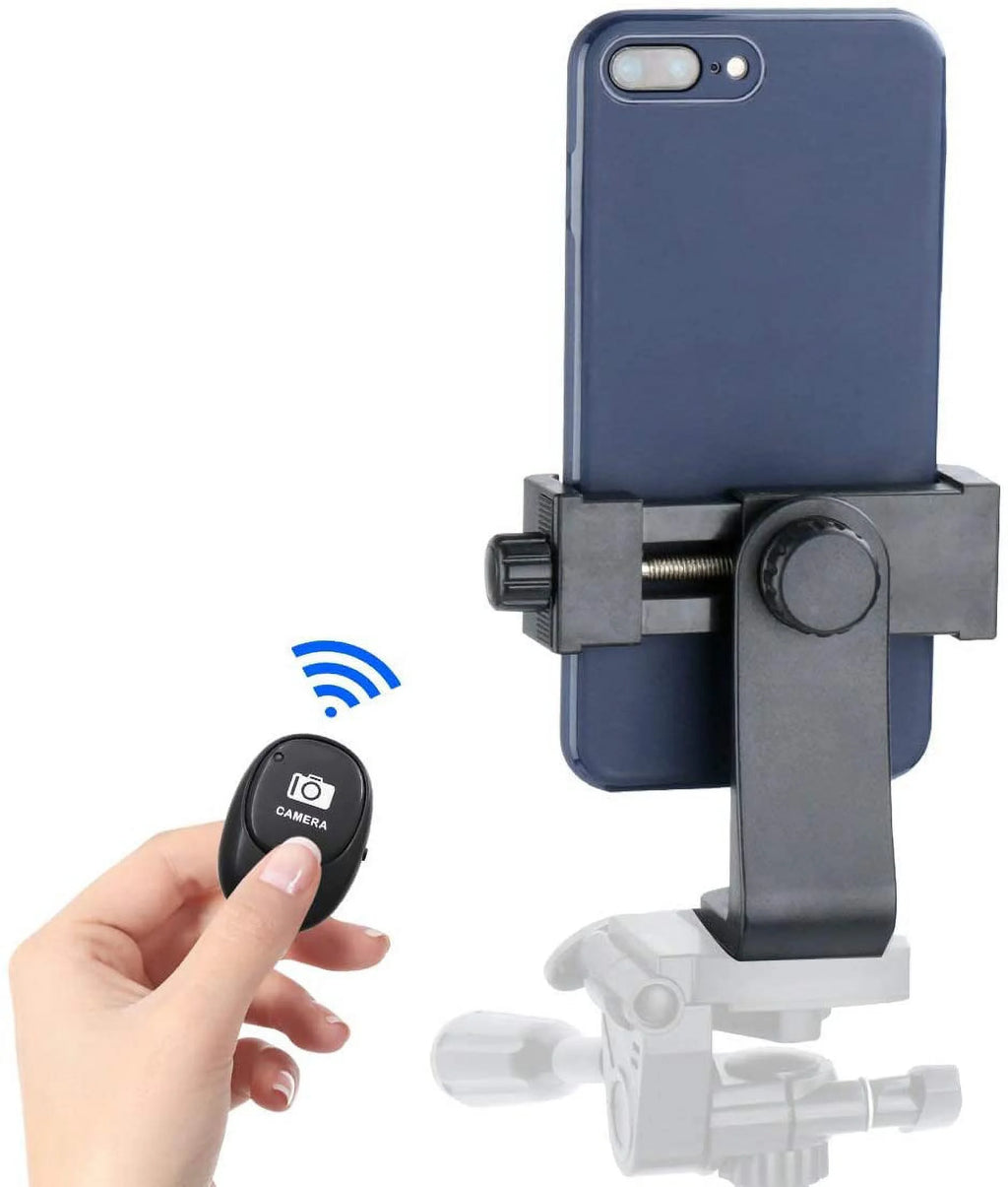 Universal Phone Tripod Mount Attachment with Wireless Shutter Remote L543