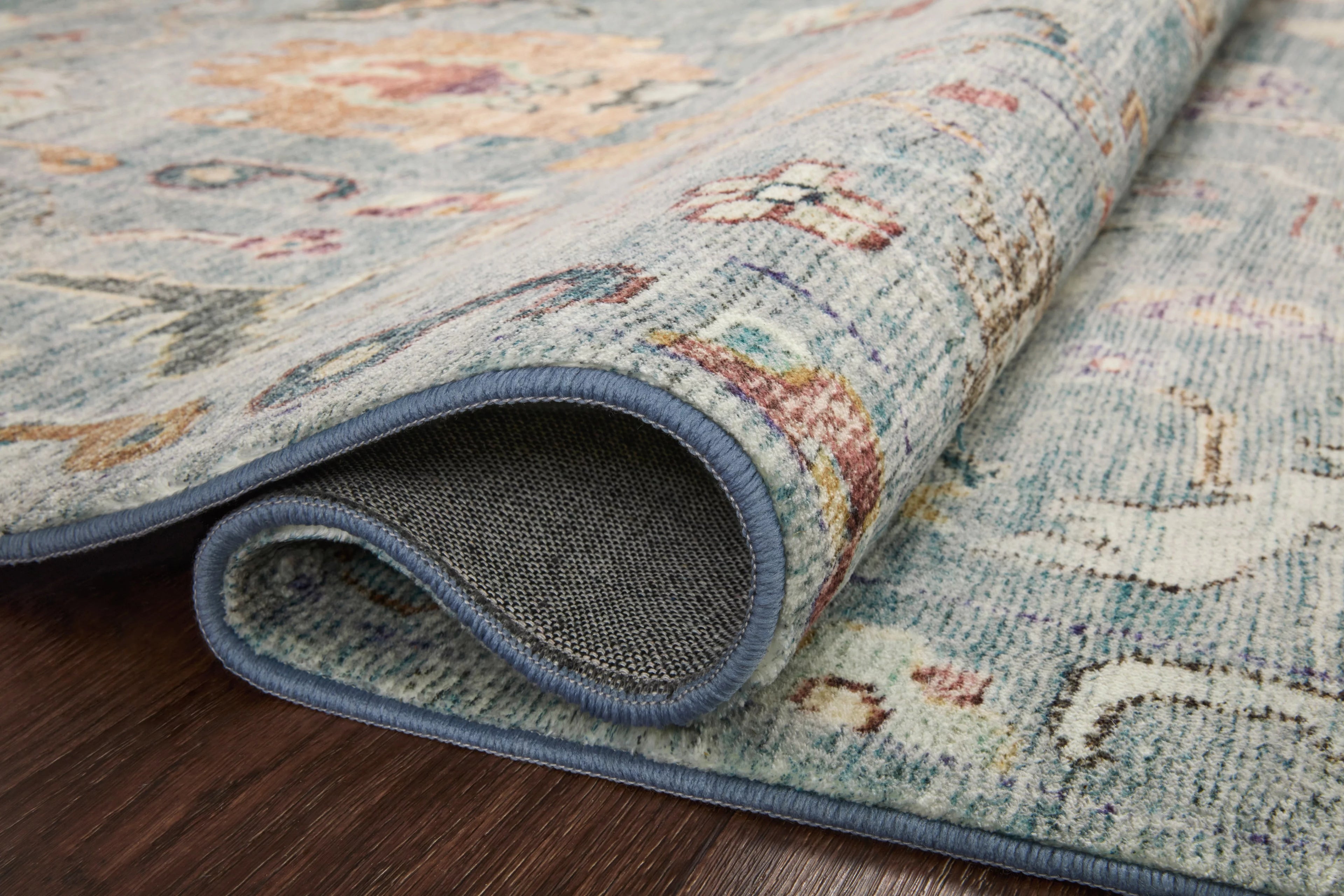 Denim / Multi 5'-0" x 7'-6" Area Rug G2678