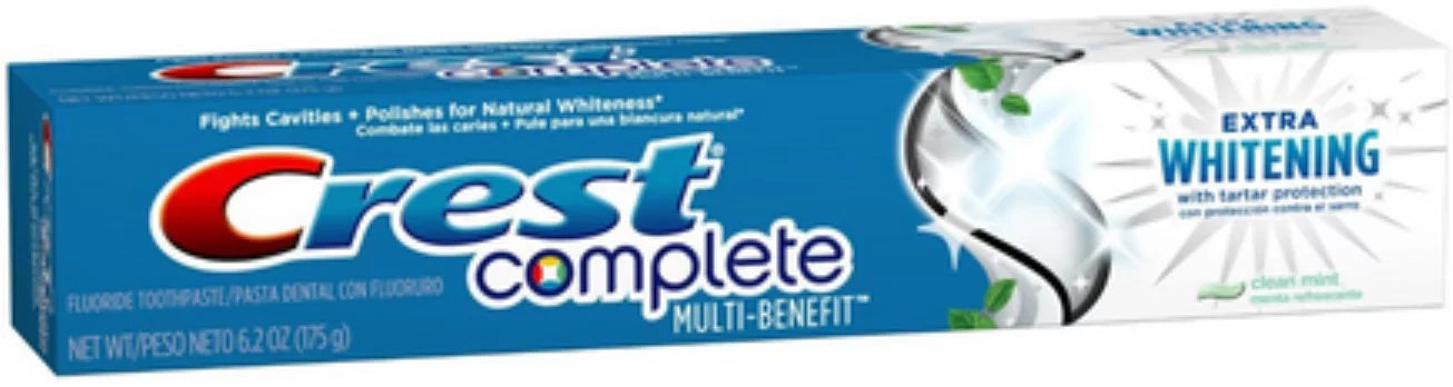 Extra Whitening Mint Fluoride Toothpaste (Pack of 4) W2225