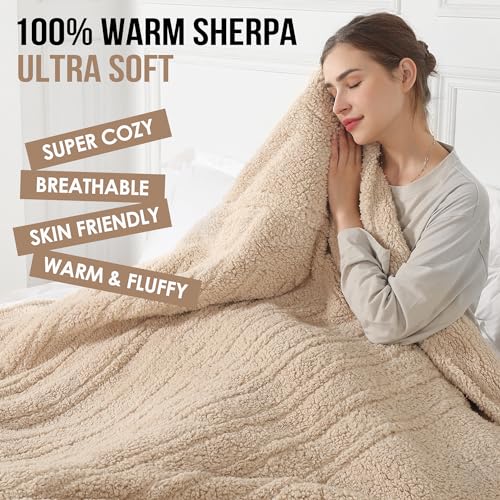 Dark Gray 50"x60" Heated Throw Blanket O13347