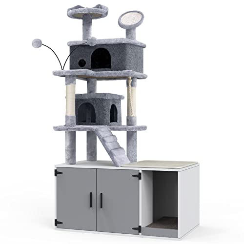 Large Cat Tree with Sisal Scratching Post N7081