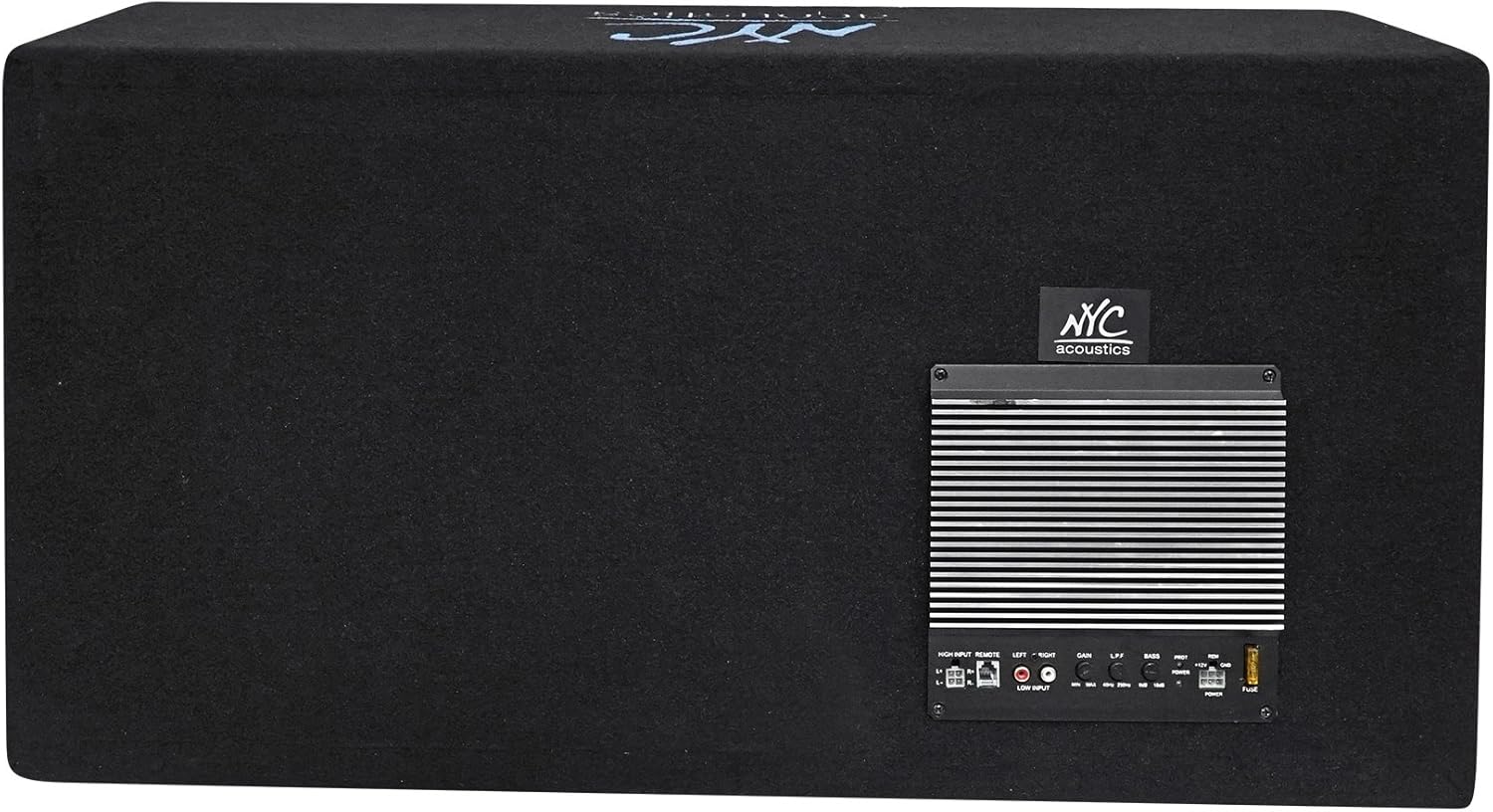 Dual 12" 1800w Powered Car Subwoofer System U15083