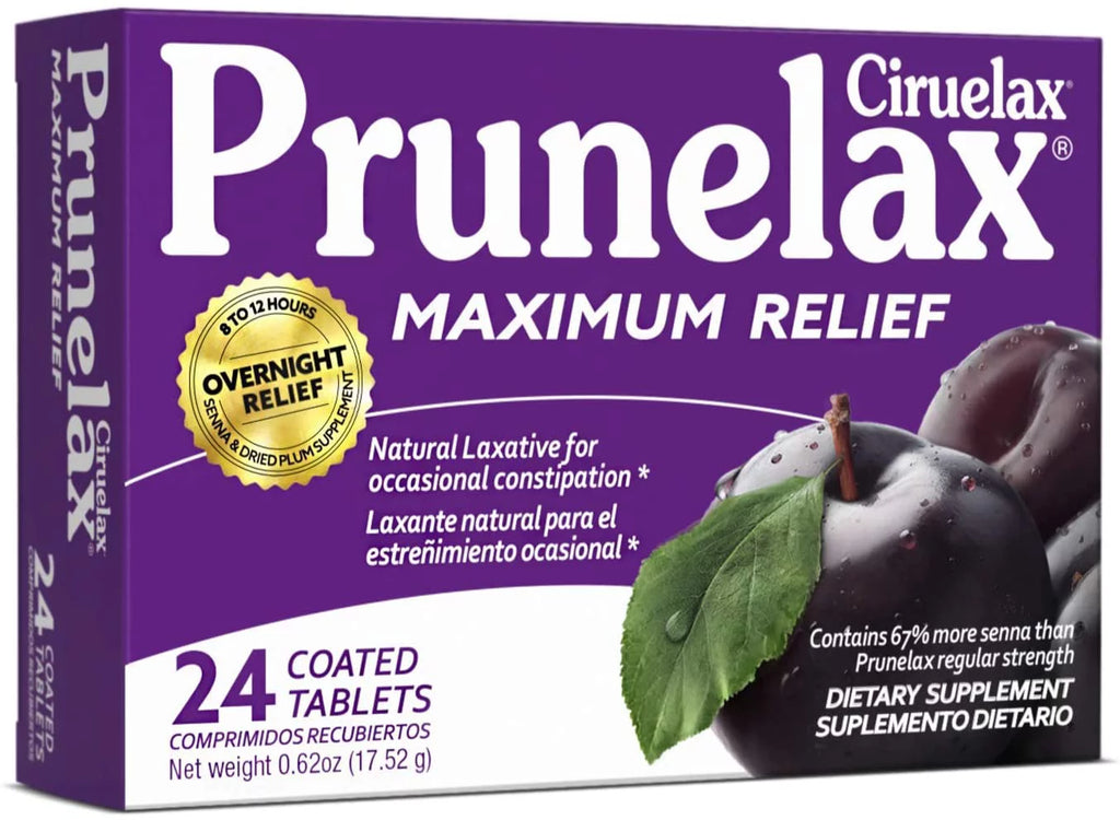 Natural Laxative Tablets 24 ea (Pack of 6) F4040