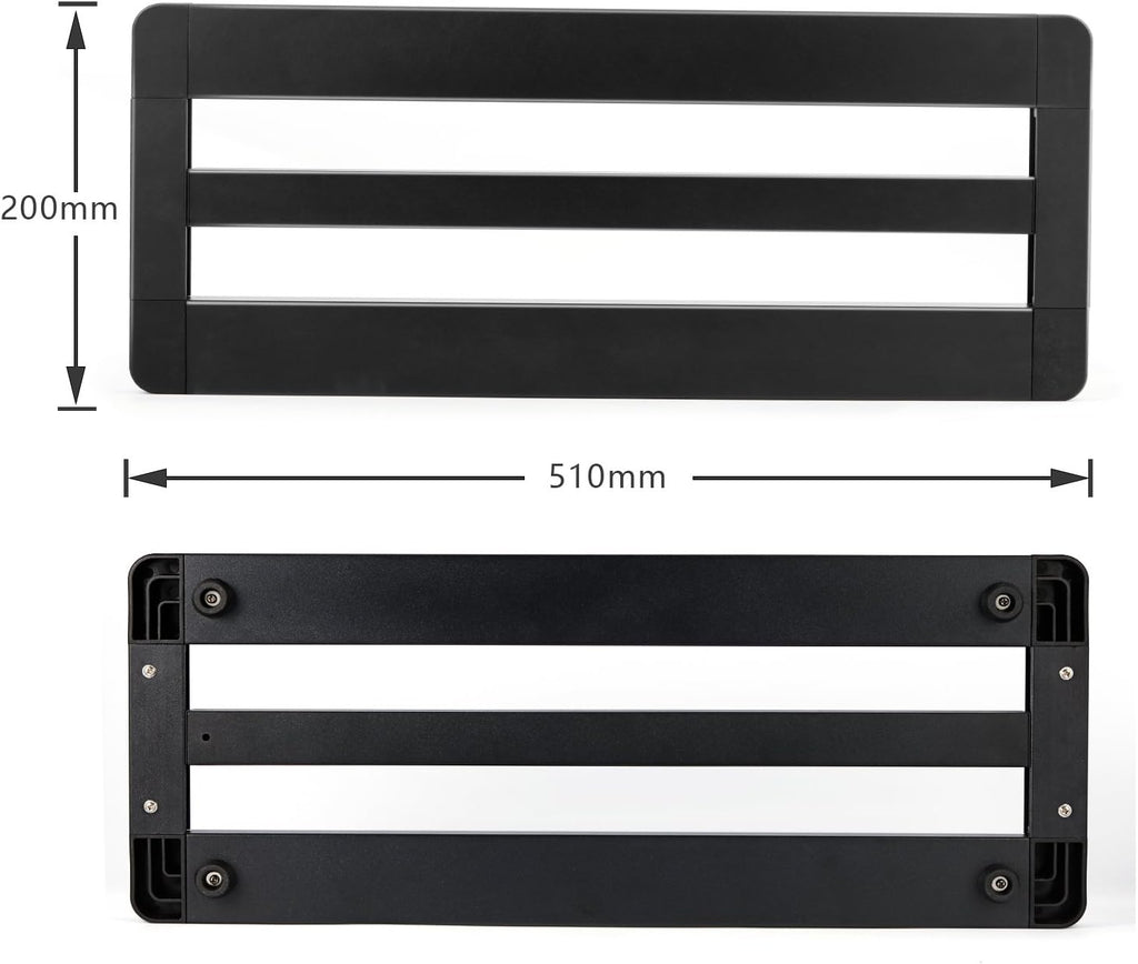 Disassembled Pedalboard 20'' x 8'' with Bag R156