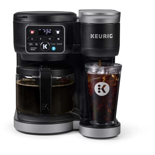 Single Serve & Carafe Coffee Maker, 72oz Reservoir S959