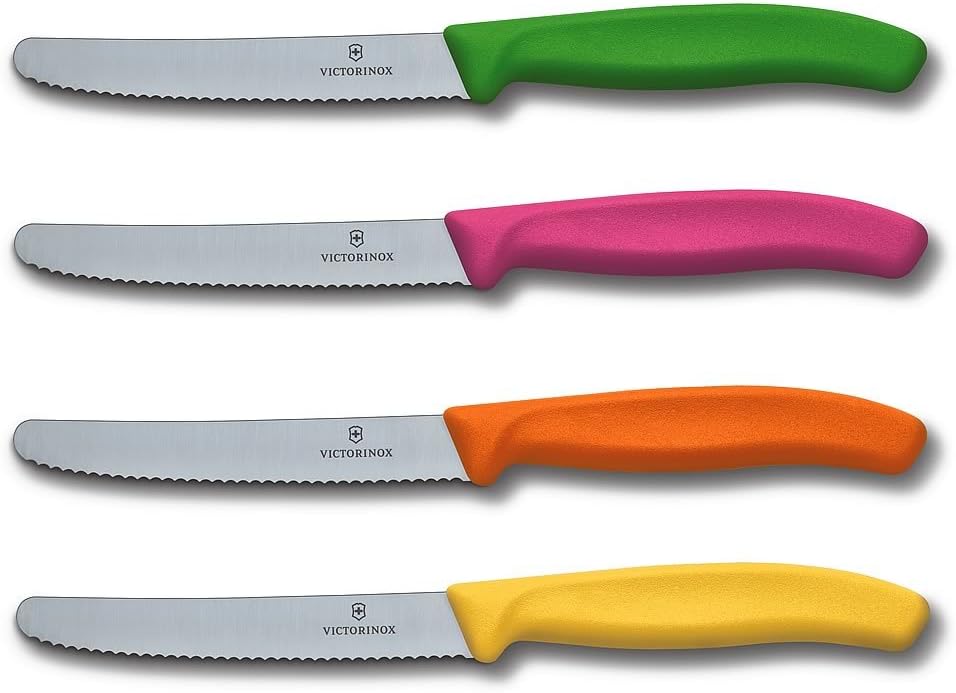 4-Piece 4.5" Round Tip Paring Knife Set L761558
