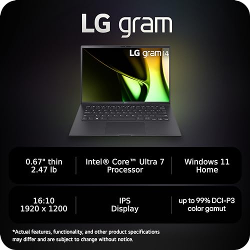14-Inch Lightweight Laptop Intel Core Ultra 5 Processor 8GB RAM 512GB SSD White Y82421