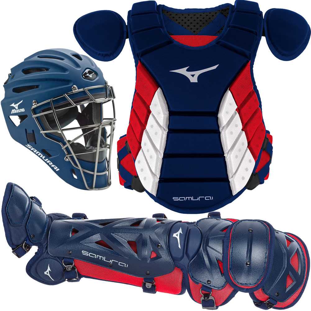 Navy Red Youth Catchers Set V702