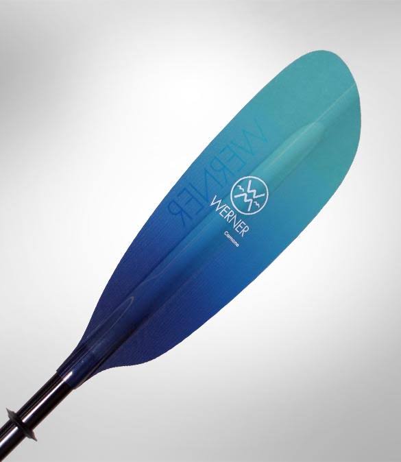 Fiberglass Kayak Paddle Straight Shaft L1701