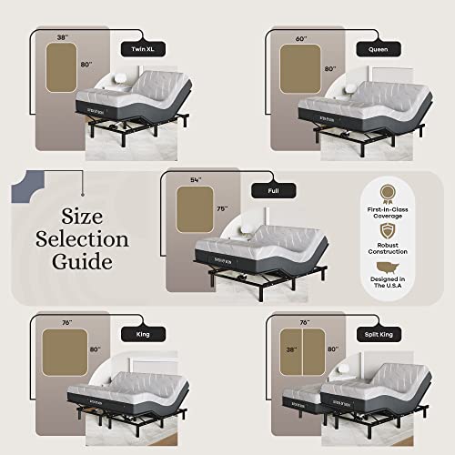 Queen Adjustable Bed Base Frame O354