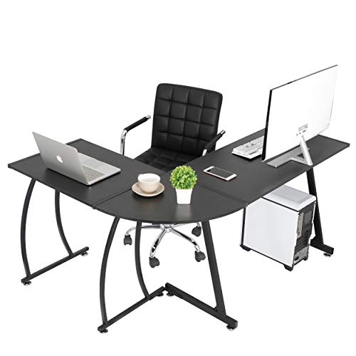 White L Shaped Corner Desk E883360