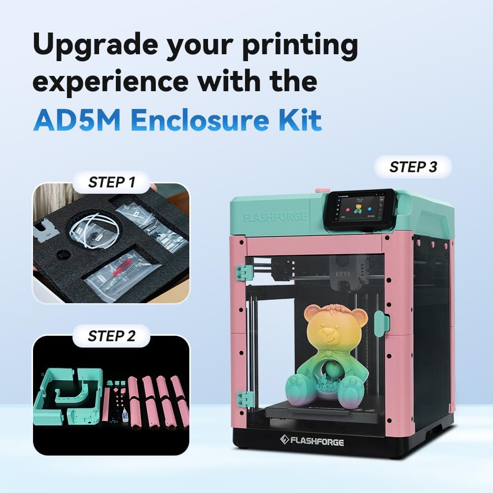 3D Printer and 3D Printer Enclosure Kit U66616