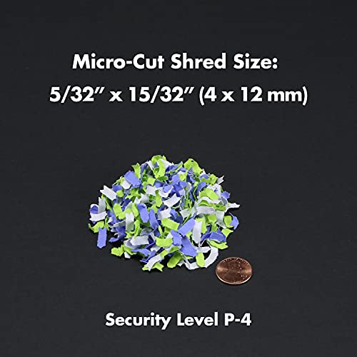 12-Sheet Micro-Cut Paper Shredder I253