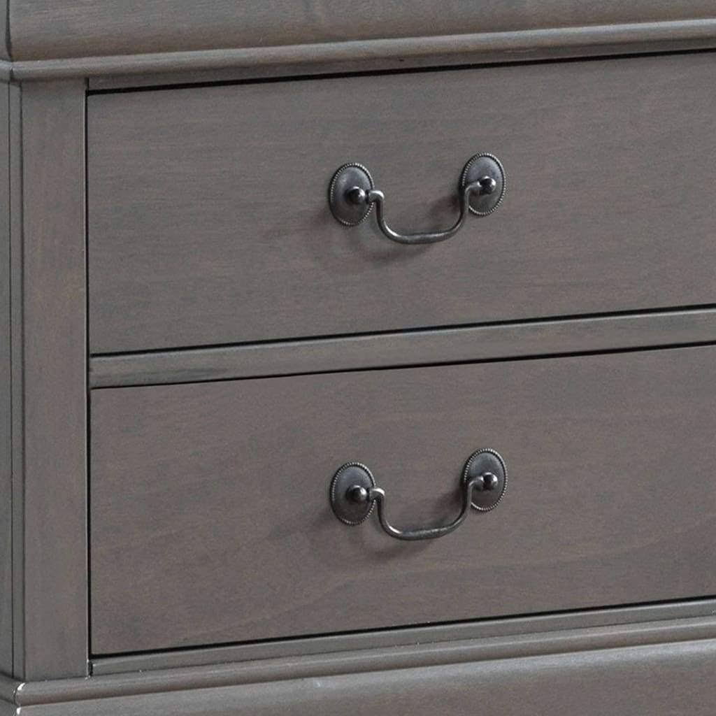 Gray Night Stand D887780