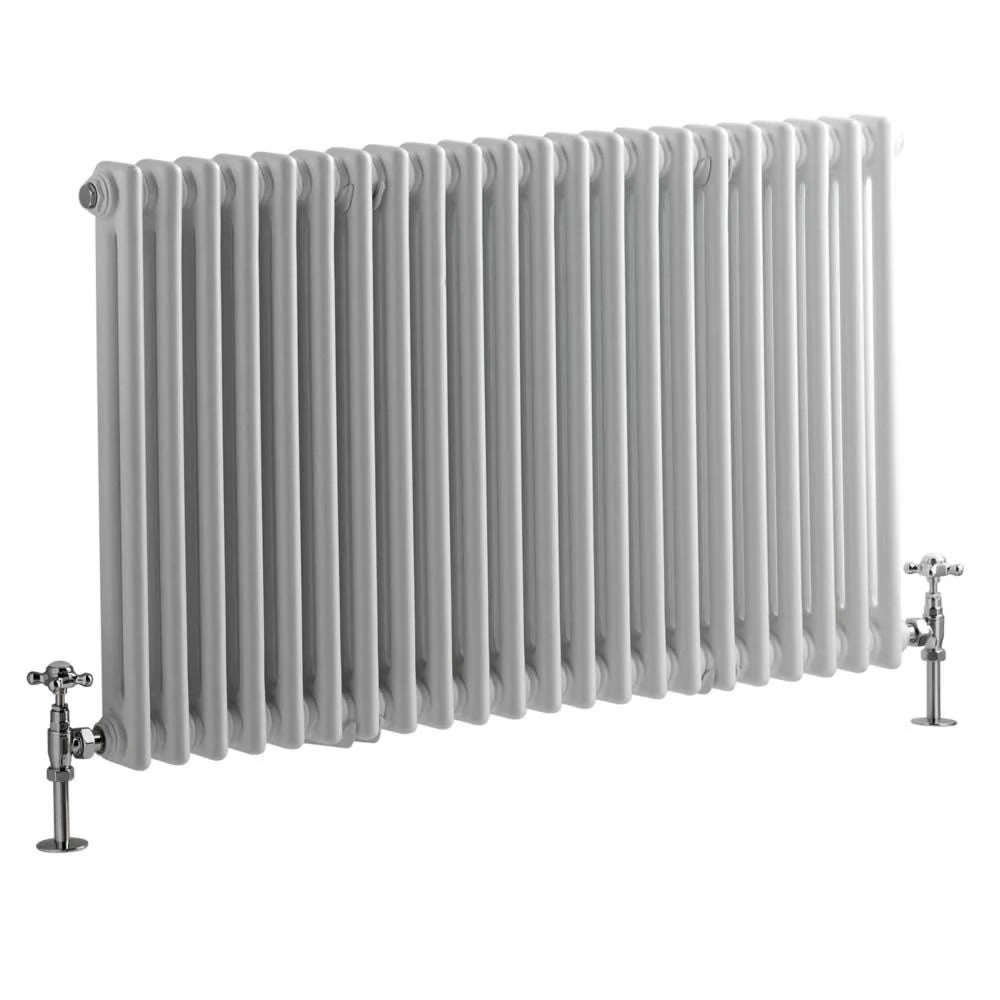 White Cast Iron Style Radiator H2933
