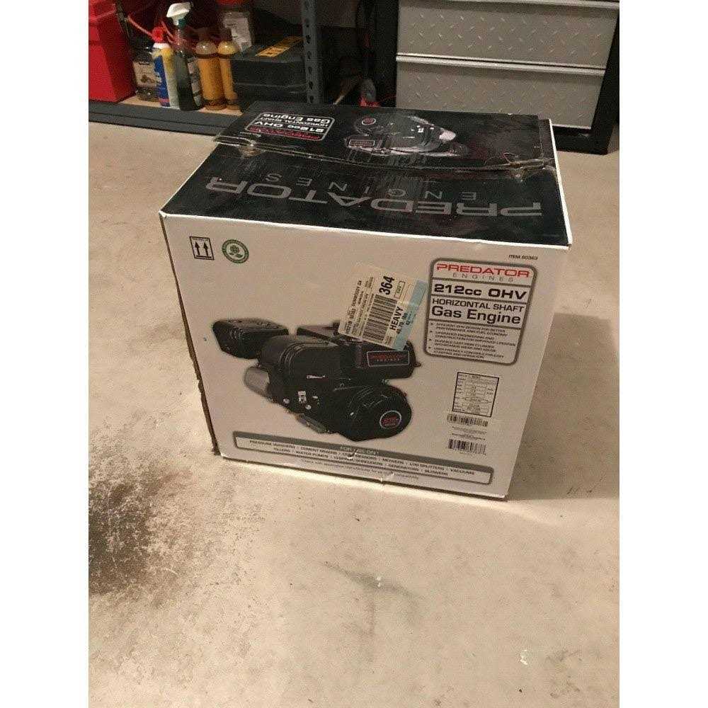6.5 HP OHV Horizontal Shaft Gas Engine P51466