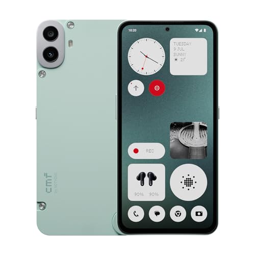 8+256GB Unlocked Smartphone with 50 MP Rear Camera and Super AMOLED Display - Light Green N12061