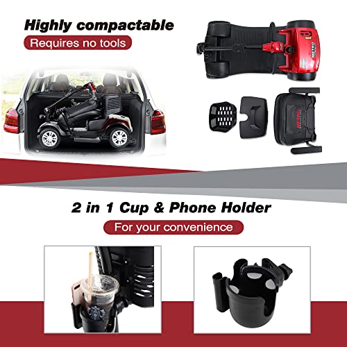 Red Electric Mobility Scooter W8576