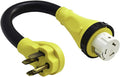 50 Amp RV Power Cord Adapter 1.5FT with Locking Collar P8107