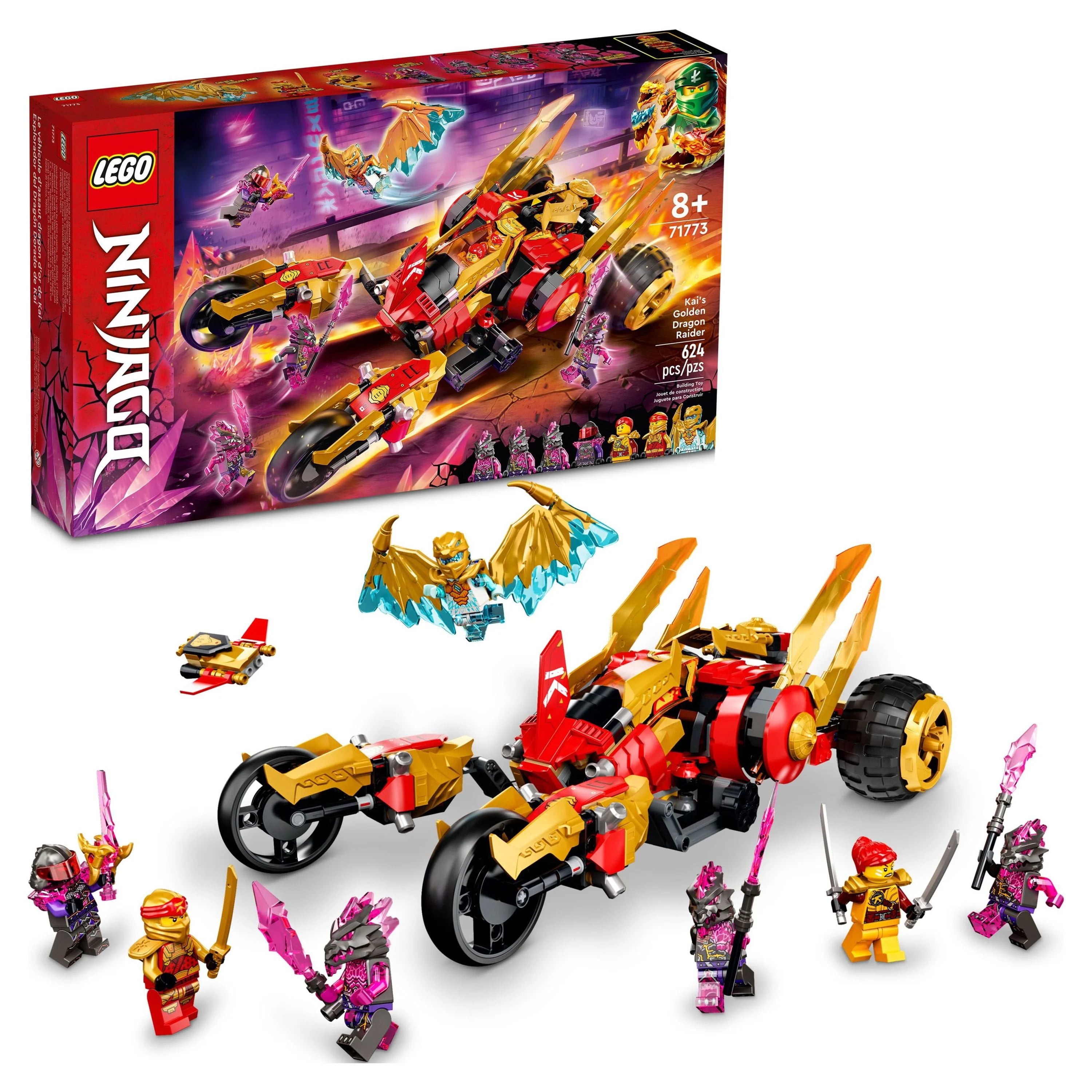 Multi-Terrain Car Toy Building Set for Kids Ages 8 Plus Y8466