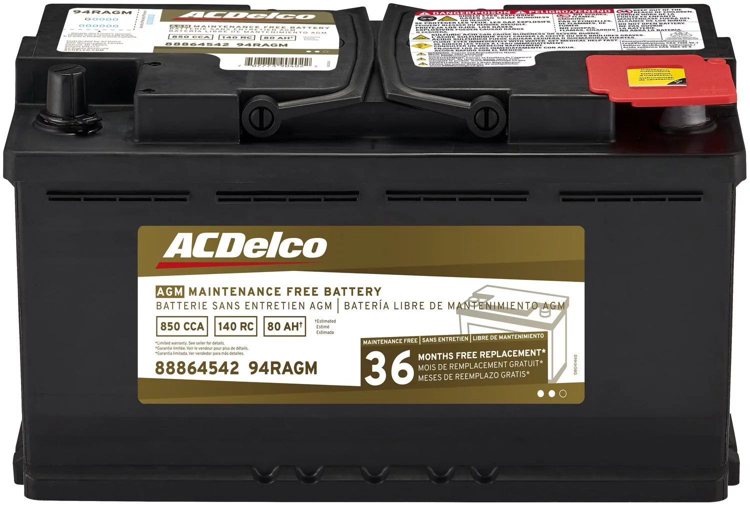 AGM Automotive BCI Group 94R Battery V4290