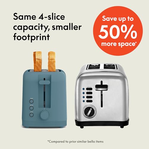 2 Slice Slim Toaster, 900 Watt, Oatmilk B7500