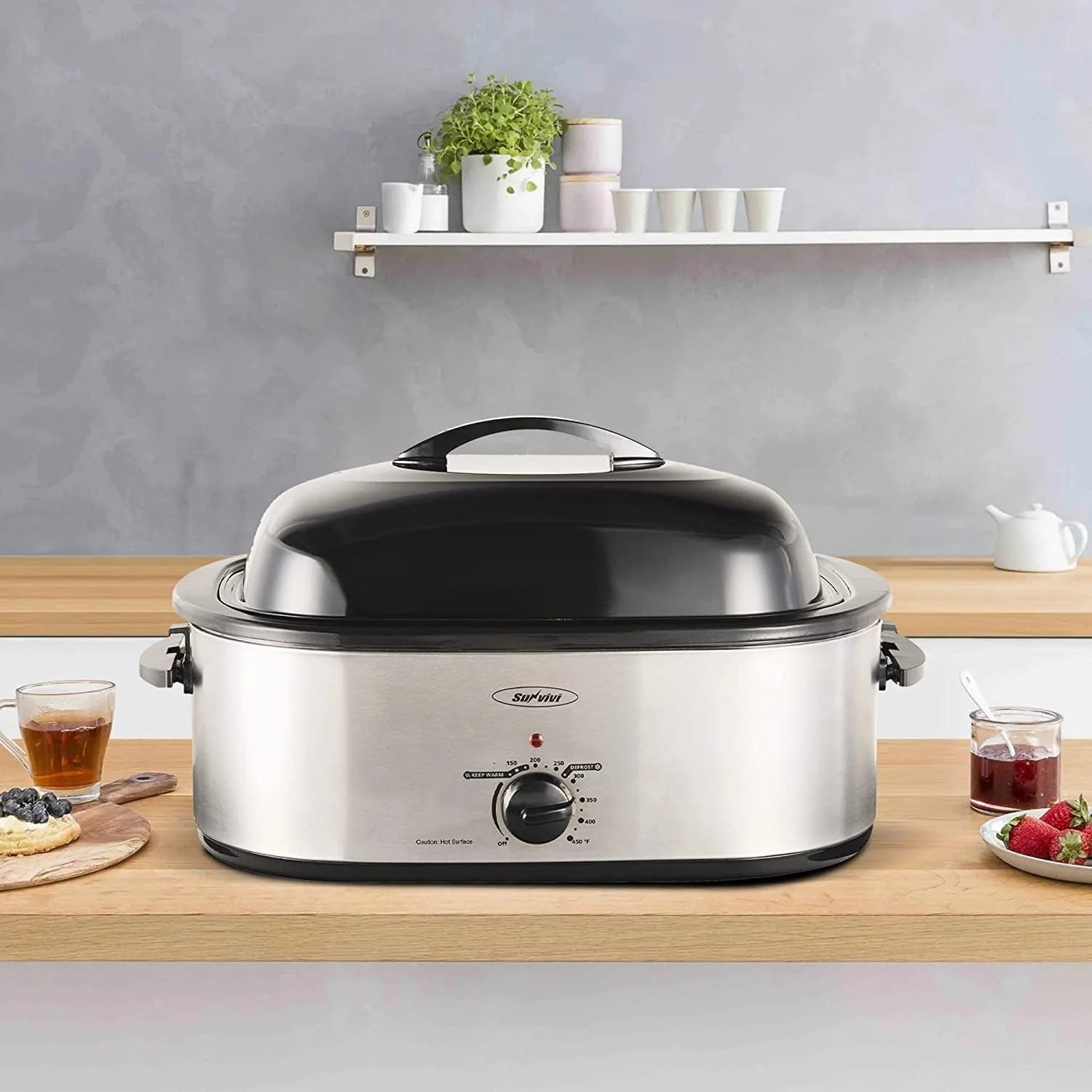 18 Quart Electric Roaster Oven R448