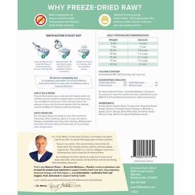 Poultry Freeze Dried Raw Cat Food J39197