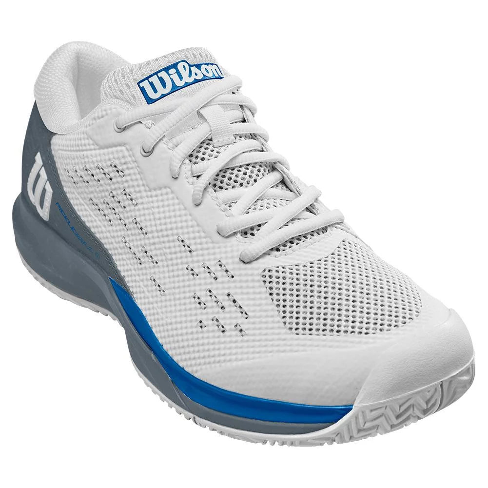 White and Stormy Weather Pickleball Shoes K60567