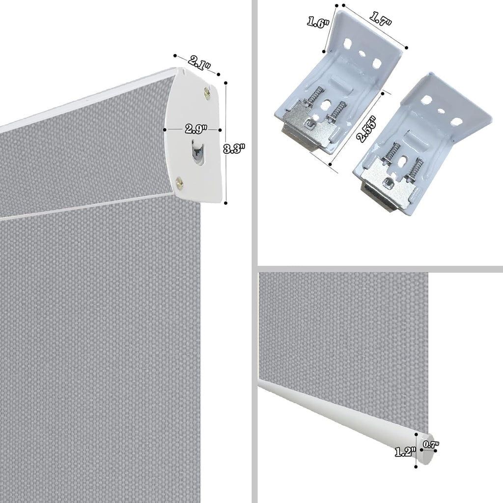 100% Blackout Thermal Insulated Window Blinds P12890