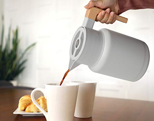 50 Oz Stainless Steel Insulated Coffee Carafe E3377