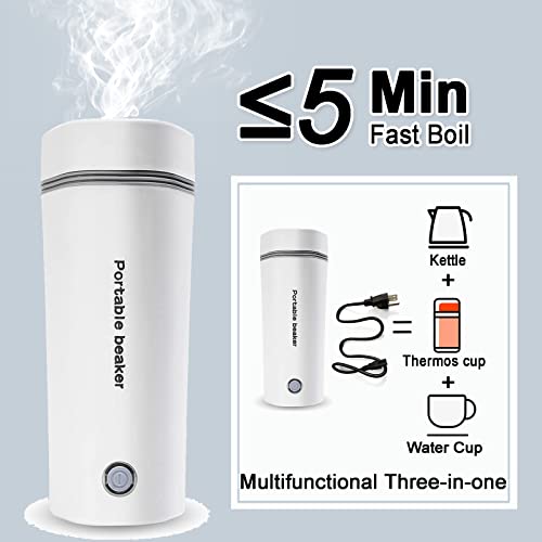 350ml White Portable Electric Kettle C587622