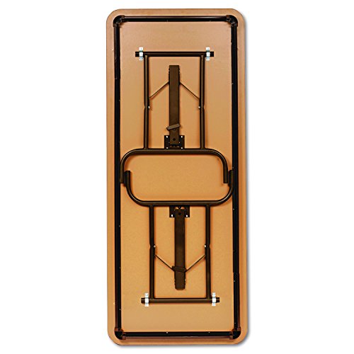 Mahogany Wood Laminate Folding Table I947472