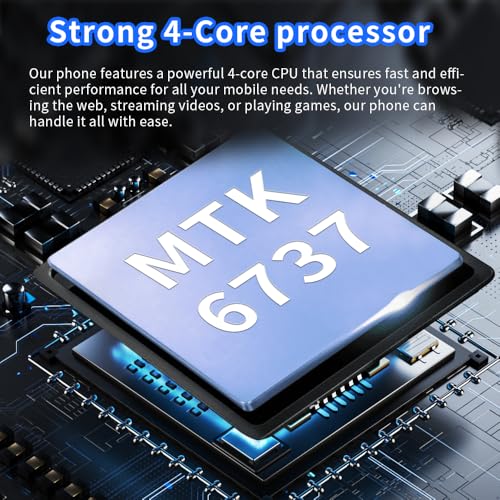 4.0 inch HD Display 3GB RAM 32GB ROM Dual SIM Android 10.0 Smartphone Black F93353