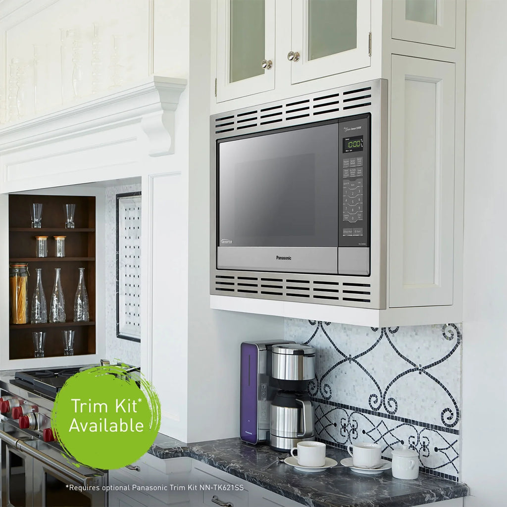 1.2 Cu. Ft. Countertop Built-In Microwave Oven with 1200W Inverter Power N93282