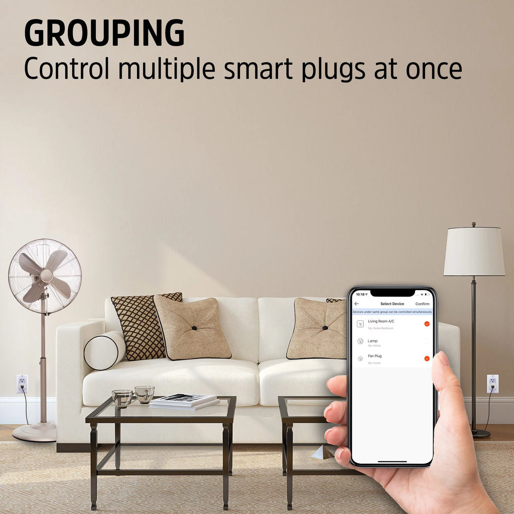 4 Pack Smart Wifi Plug 10amp D157695
