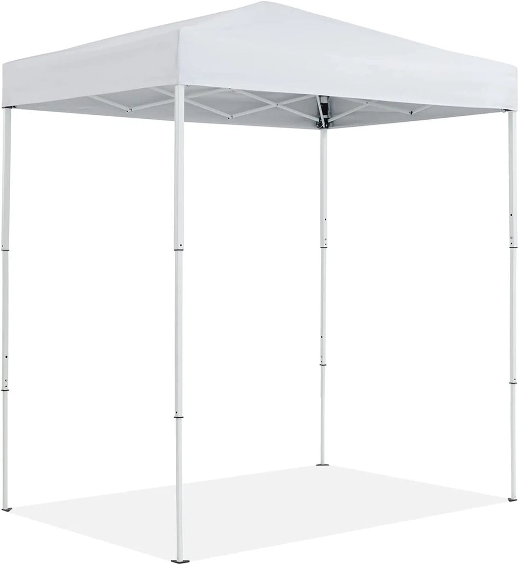 6'x4' White Outdoor Pop up Canopy Tent with Carry Bag J110