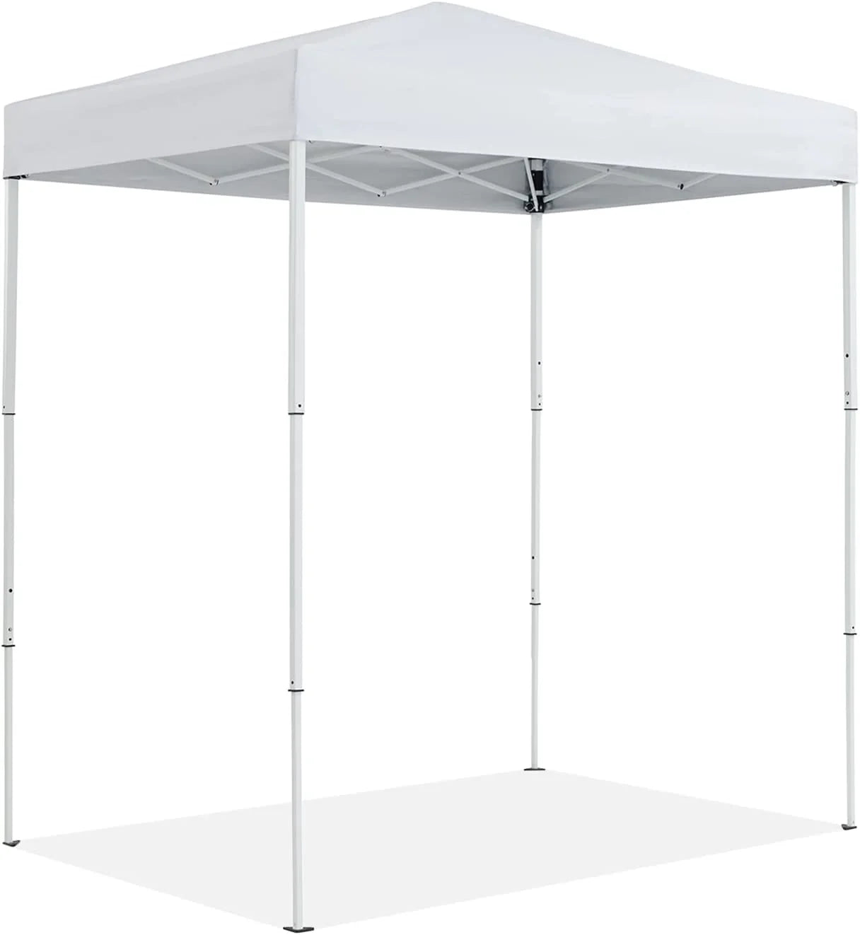 6'x4' White Outdoor Pop up Canopy Tent with Carry Bag J110