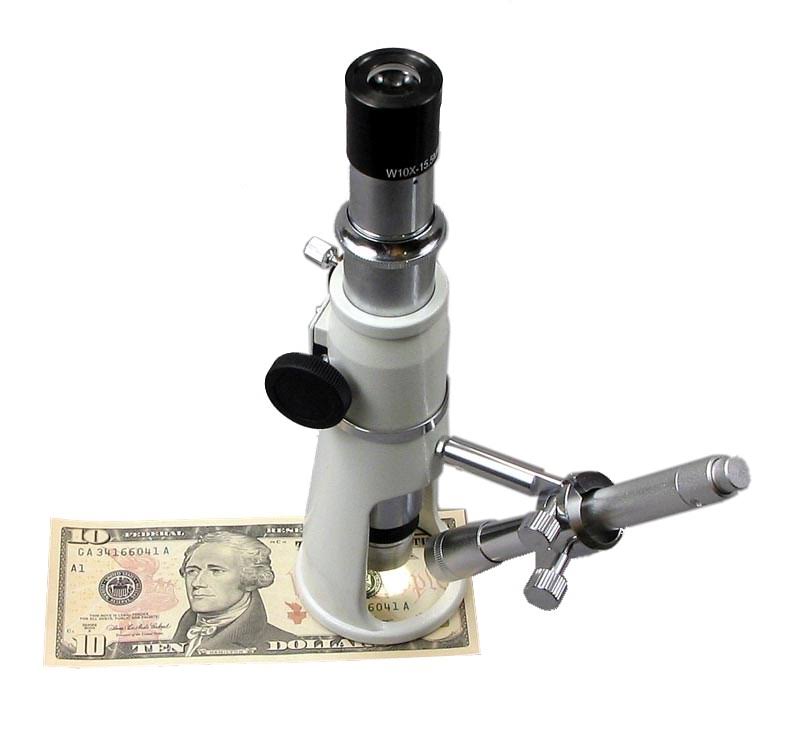 20X Measuring Microscope with Reticle Eyepiece B190