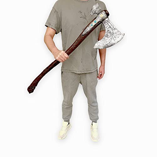 Fantasy God Viking Foam War Axe Sword Prop 1:1 Replica G532