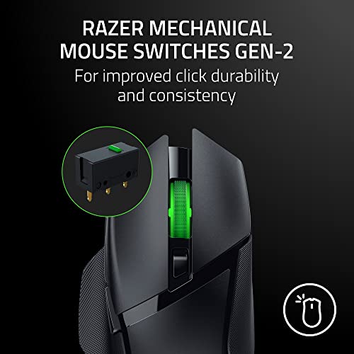 Classic Black Wireless Gaming Mouse Y698832