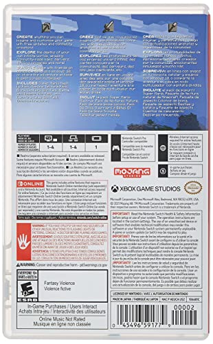 Minecraft Nintendo Switch I16557