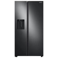Black Stainless Steel Side-by-Side Refrigerator Q38049